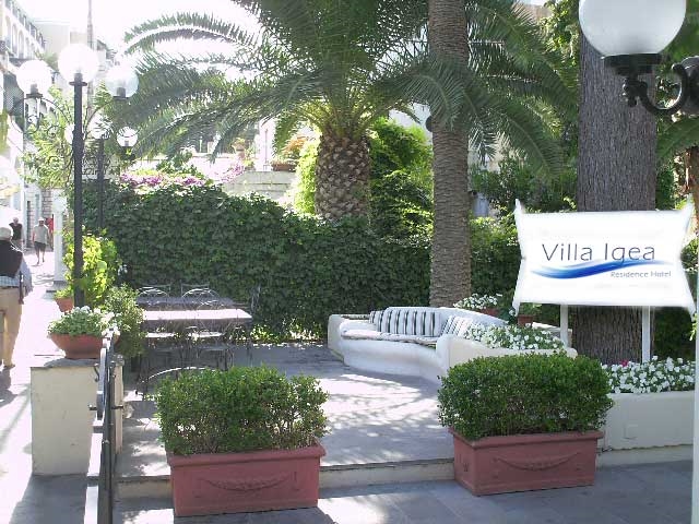 ingresso villa igea